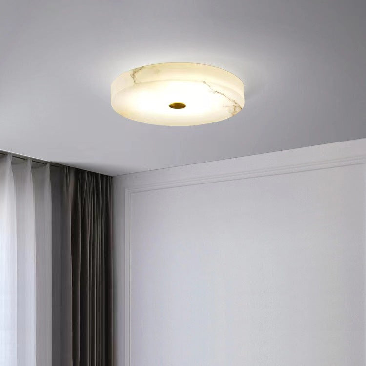Lampe de plafond ronde de style simple pour les chambres à coucher