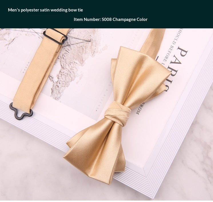 Hommes Polyester mariage Bow Tie