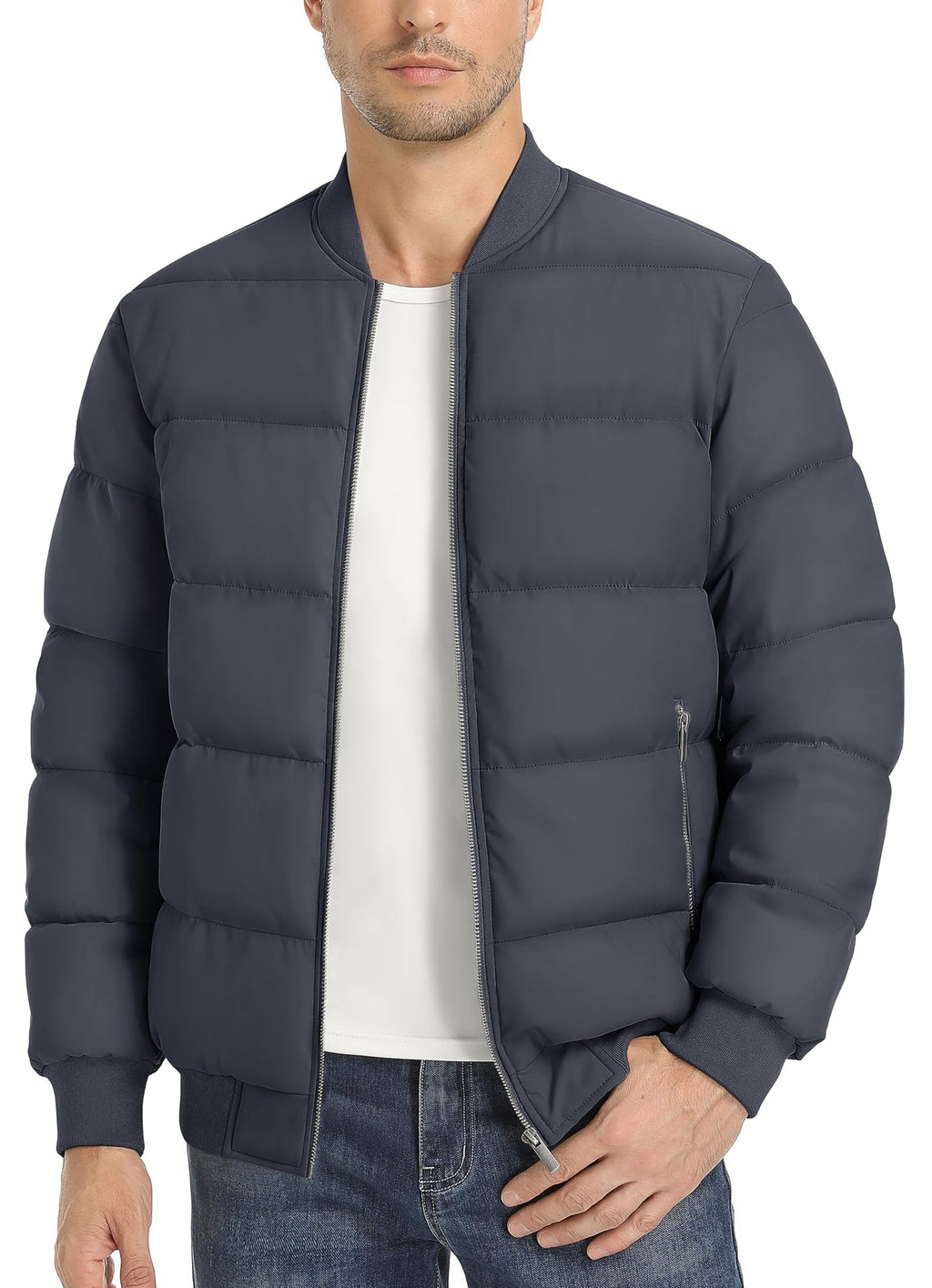 Veste d'hiver à l'épreuve du vent pour hommes