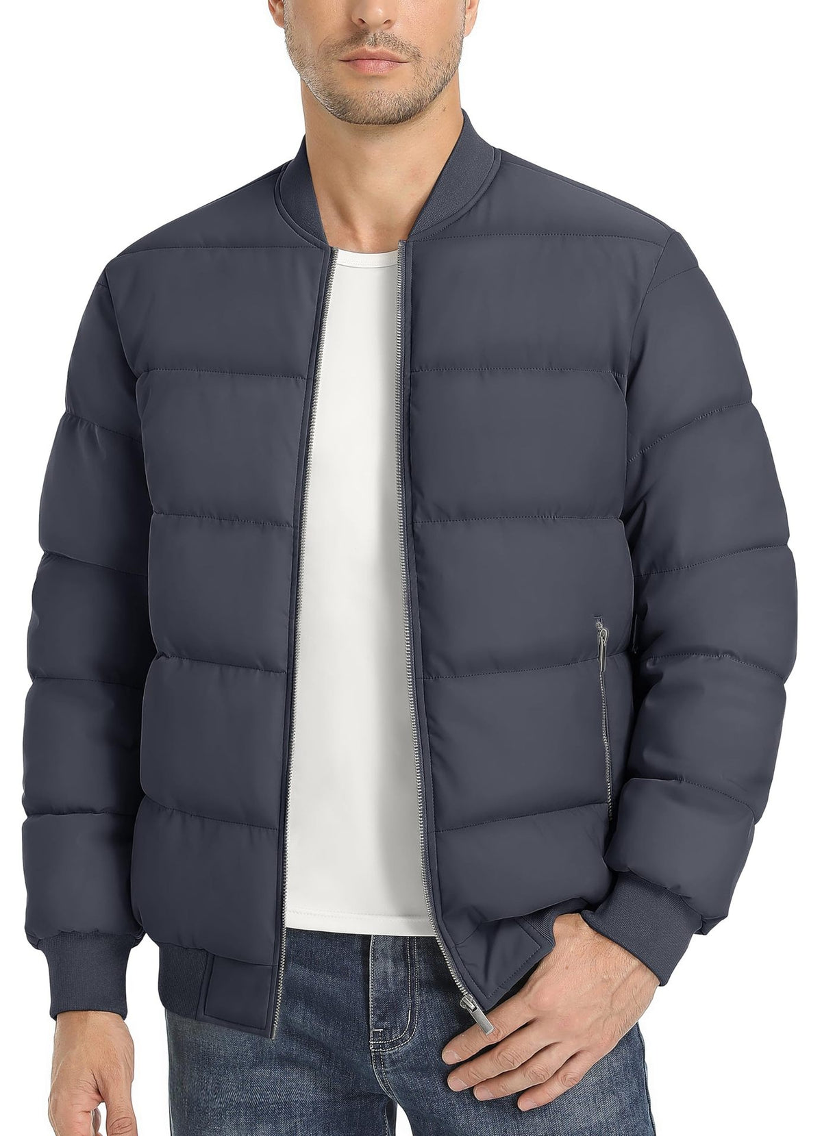 Veste d'hiver à l'épreuve du vent pour hommes