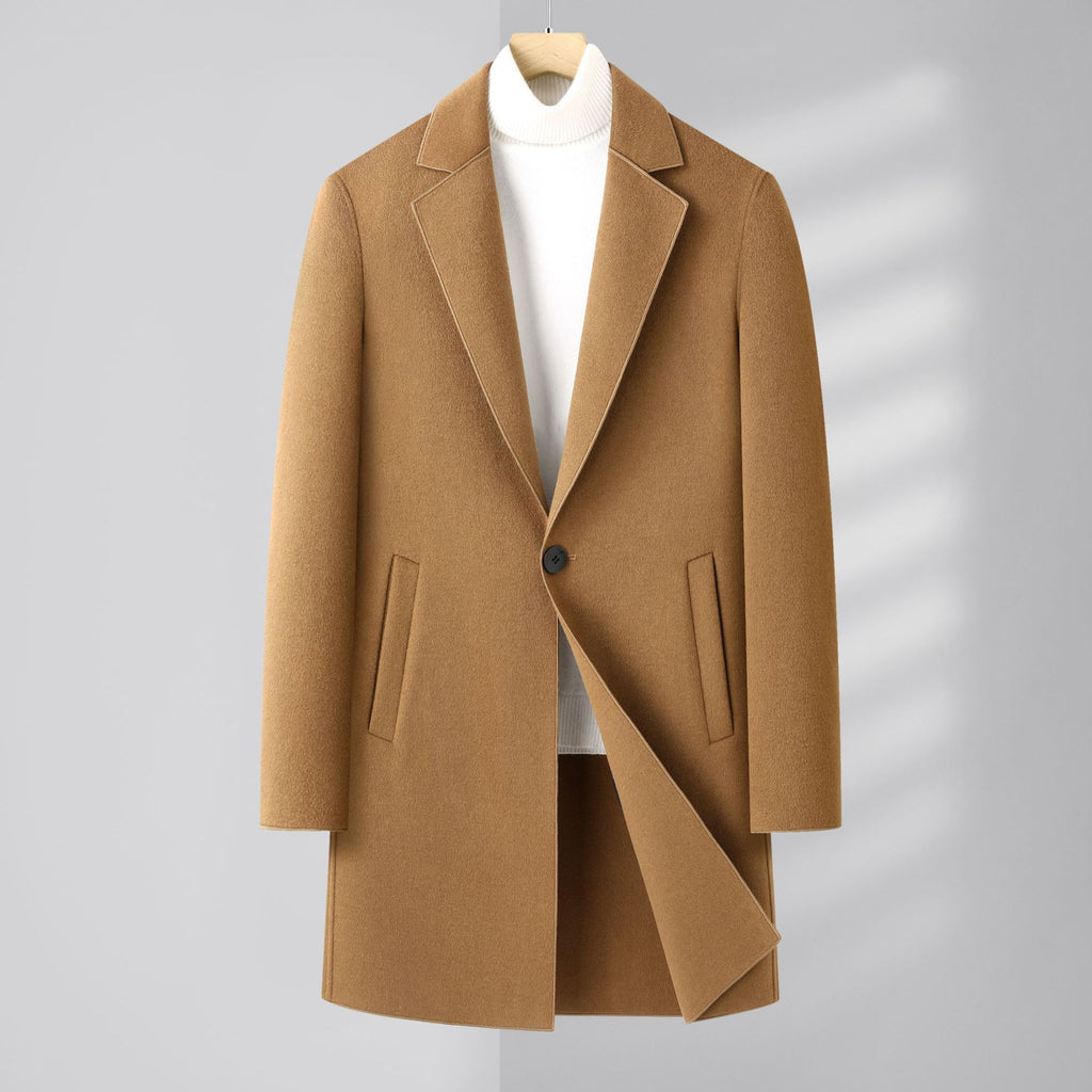 L'automne et l'hiver de la laine masculine à double face