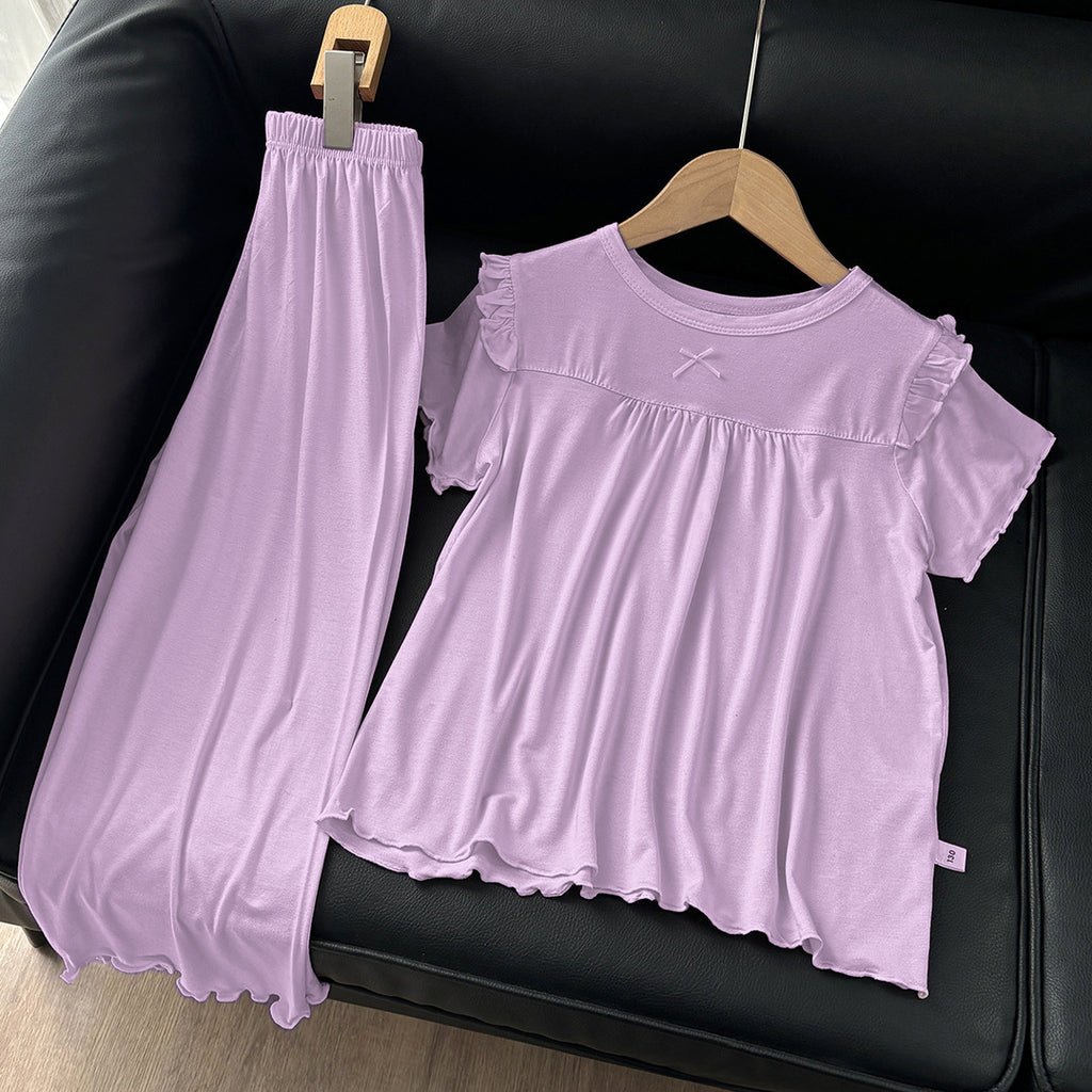 Pyjama à manches courtes pour filles