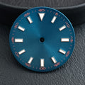 Cadran lumineux style foudre avec un mouvement mécanique