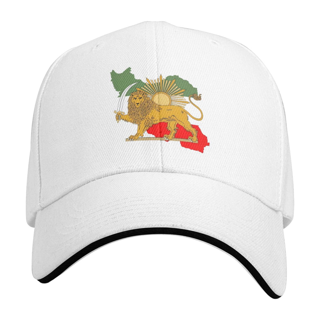Chapeau imprimé en coton lavé