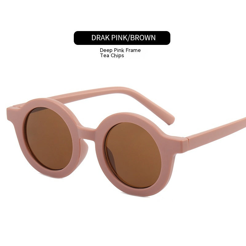 Lunettes de soleil Fashion Pet Cadre rond
