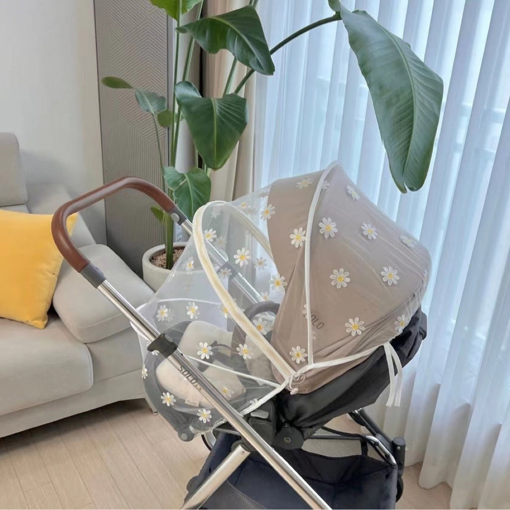 Infantile Mosquito Net Poussette pour bébé universelle de type complet respirant