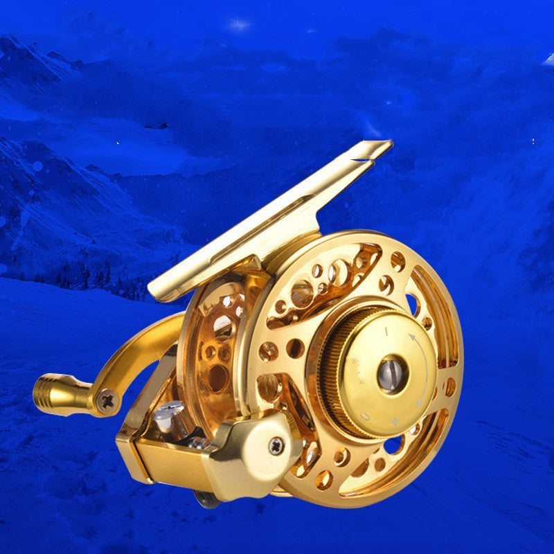 Double vitesse avec la force de décharge rapport haute vitesse Full Metal Playing Wheel Fishing