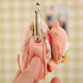 Et l'aile vent Owl sac de monnaie sac à main Crêpe Buckle avec fond ZB077 peut recevoir Customi