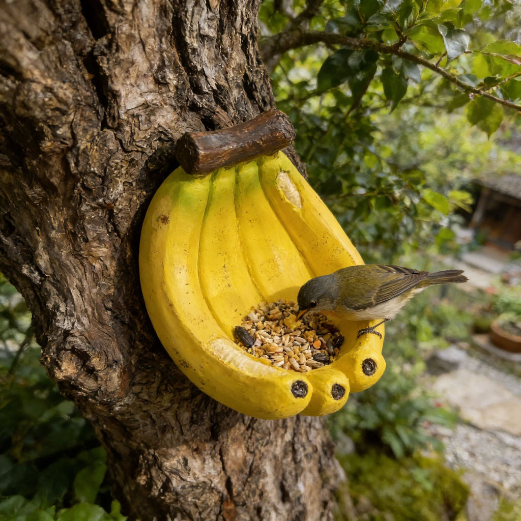 Creative banana resin food
