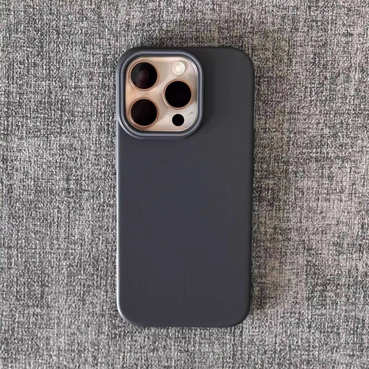 Fine Circle Magnetic Phone Case Grosted Hard Shell