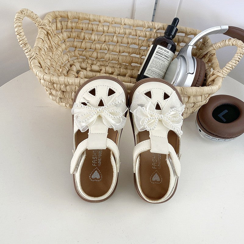 Sandales à orteils fermés pour filles