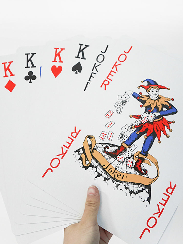 Jeu de table Fighting Landlord Giant Creative Grande Carte Cartes surdimensionnées