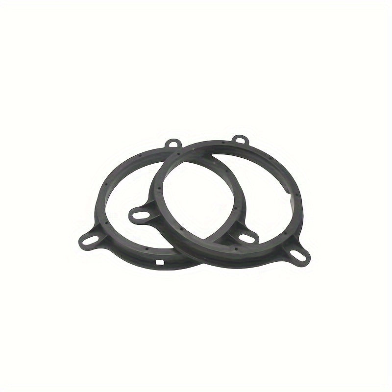 2Pcs 6.5-Inch Dia haut-parleur d'espaceur de voiture Adaptateur de bague de 20mm Profondeur Extendeur Accessoire Co