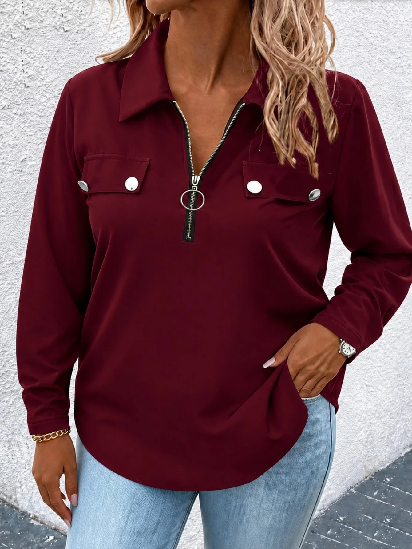 Blouse de polyester