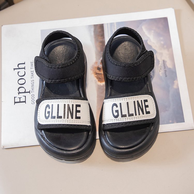 Sandales, Souples Chaussures de plage pour enfants Solées, Sandales tendance d'été, Léger et Non