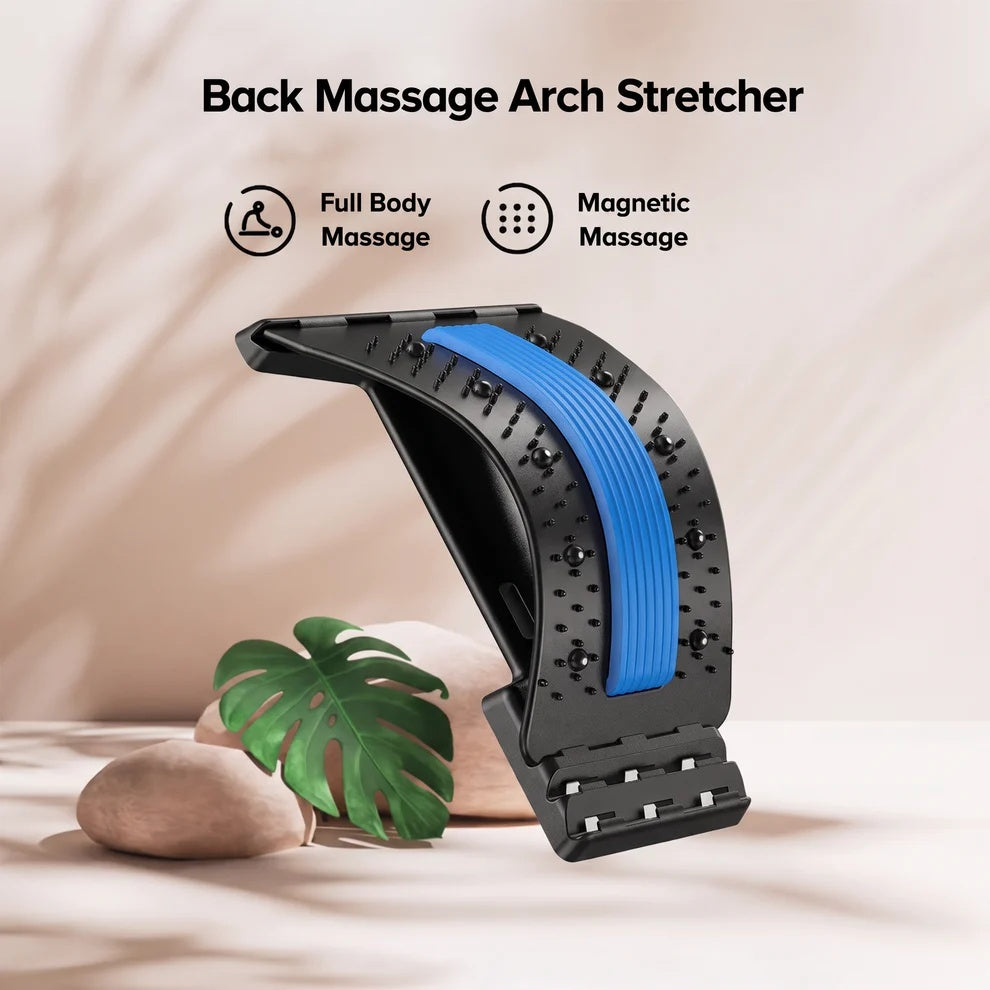 3 Niveau réglable Dos Portable et Lower Back Stretcher