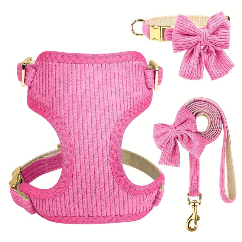 Harnais de col Traction Bow Pet Veste
