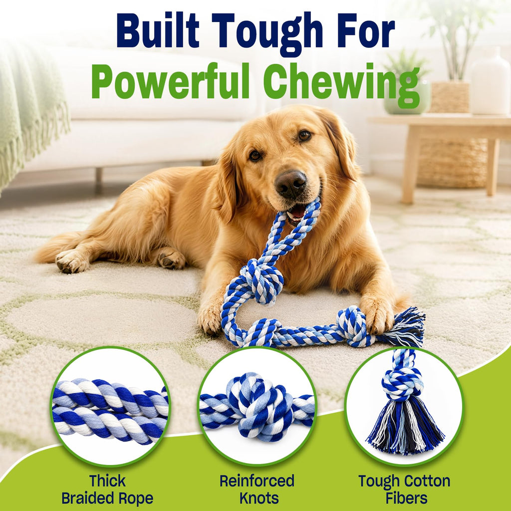 Jouets de corde de chien pour les brochettes agressives