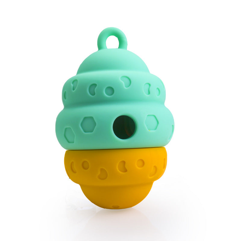 Dog Chew Toy Shockproof Food Dispenser