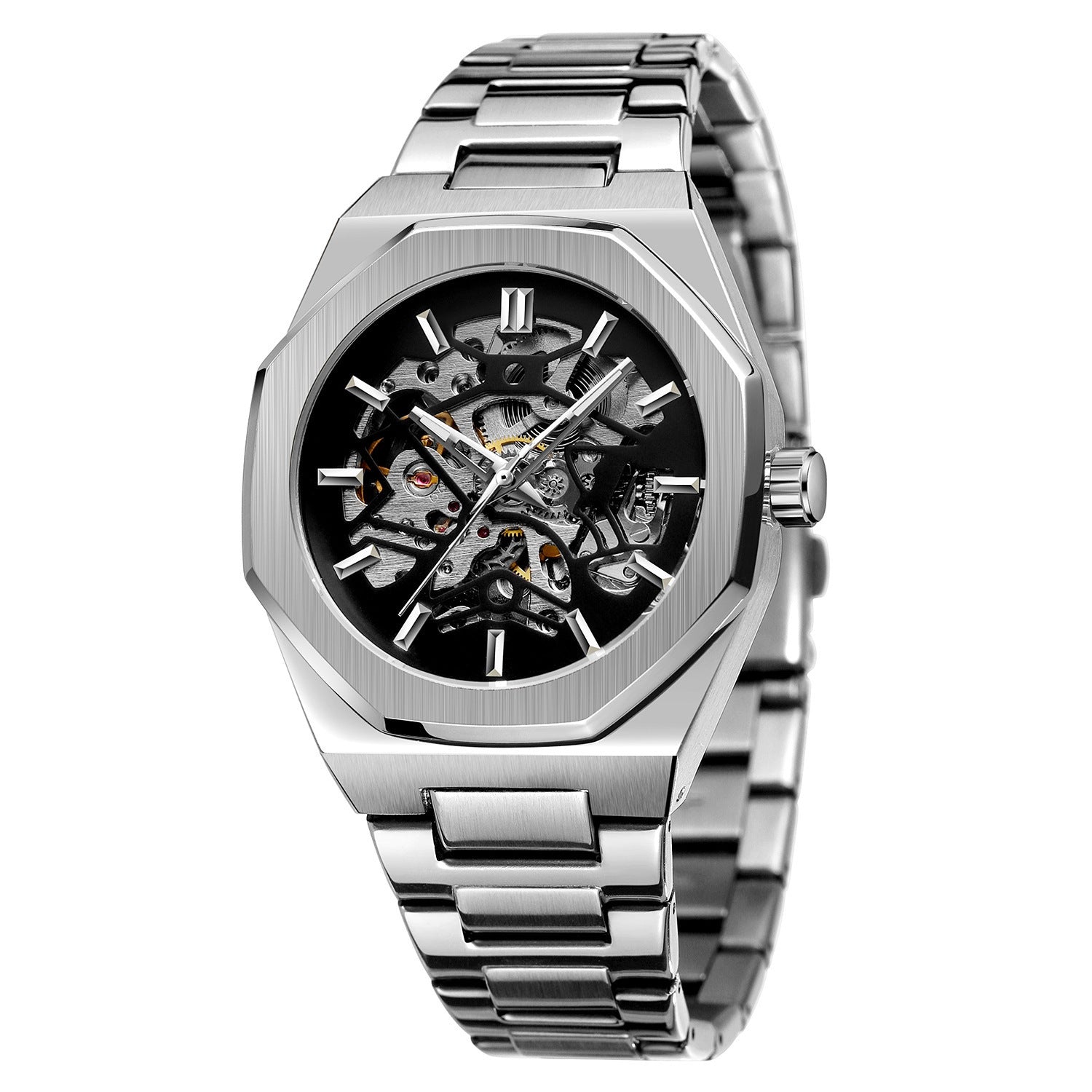 Montre mécanique casual automatique pour homme