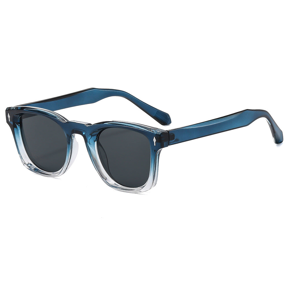 Lunettes de soleil rétro à cadre carré pour femmes pour aventures en plein air
