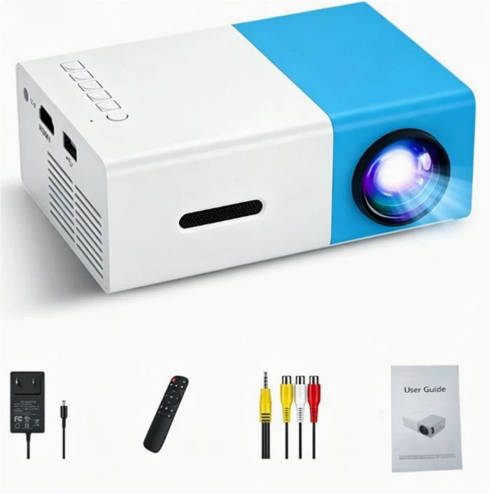 Accueil T300 Projecteur HD 1080 P Miniprojecteur