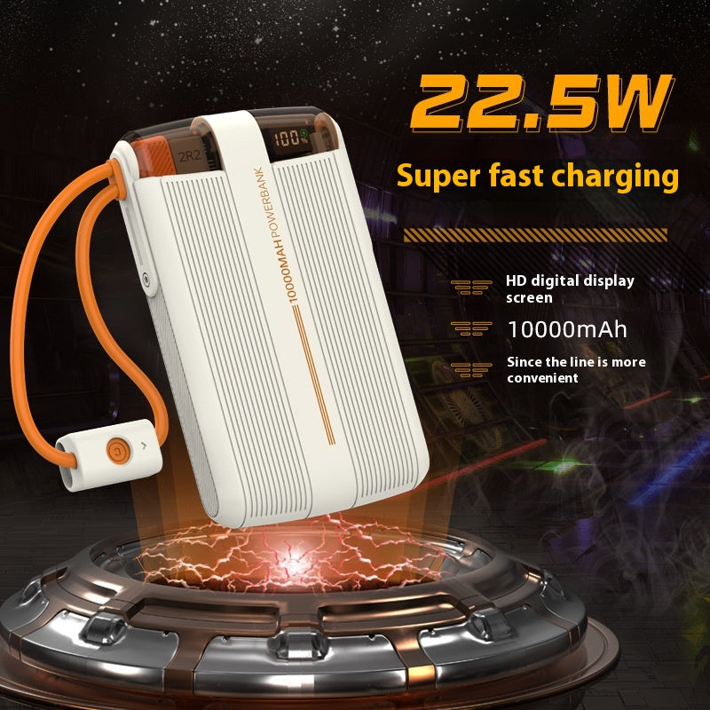 Avec câble Power Bank 225W Super Fast Charge Source d'alimentation portable