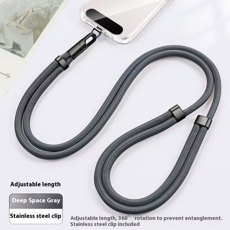Téléphone portable Portable Court Clip Antivol Strong Lanyard