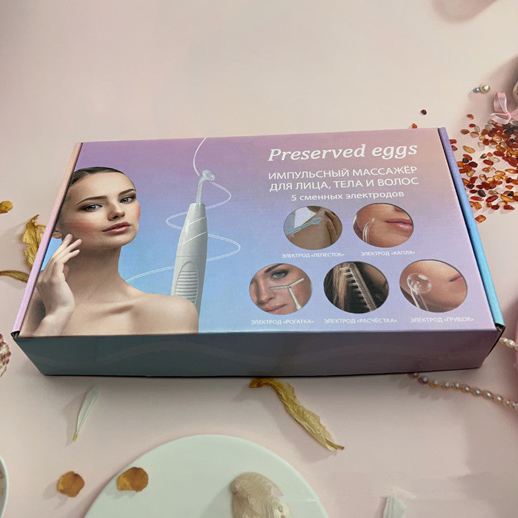 High-frequency beauty device set