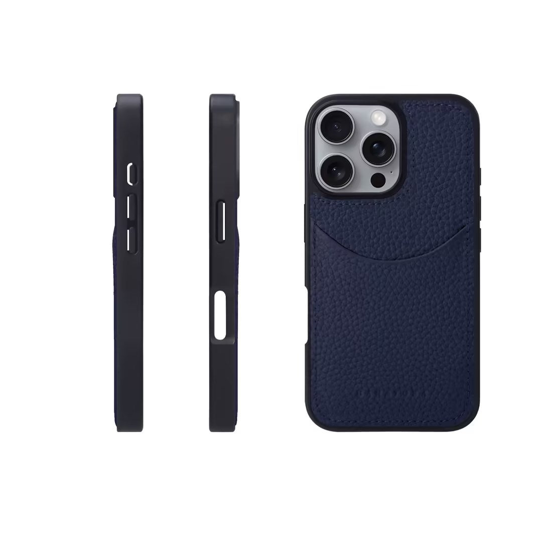 Porte-cartes en cuir Porte-cartes de téléphone d'affaires