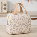 Modèle de lavage d'encre Lunch isolé Bento Box Tote Outdoor Travel Cooler Picnic Bag