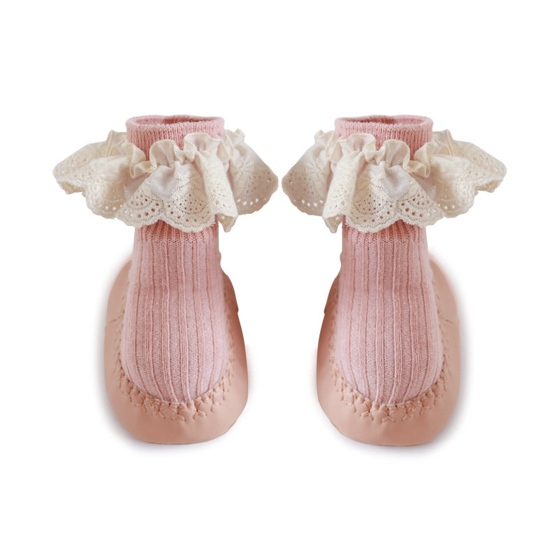 Chaussettes de sol Soft Semelle Chaussures bébé pour tout-petit