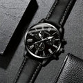 Montre en cuir tendance pour hommes