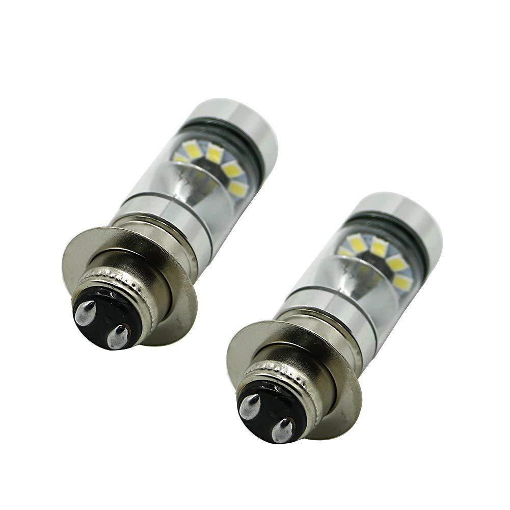 Led de moto lumière modifiée BA20W H6 100W 20SMD phare de moto à haute puissance