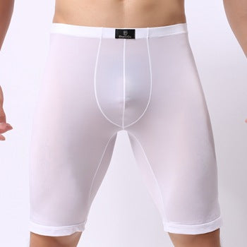 Sous-vêtements pour jambes longues respirantes pour hommes