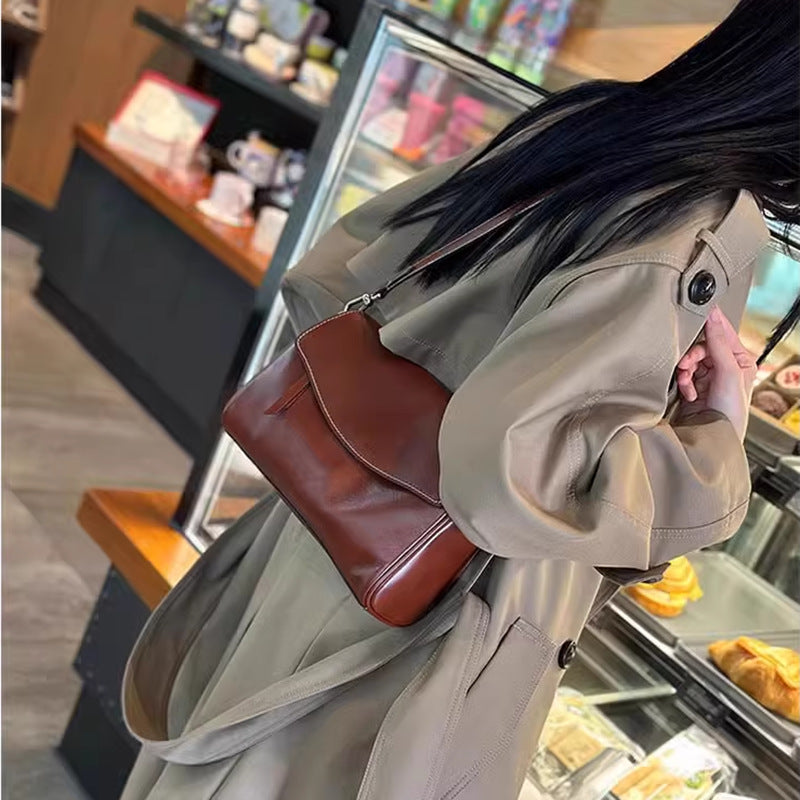 Crossbody rétro Sac à épaulettes pour femmes