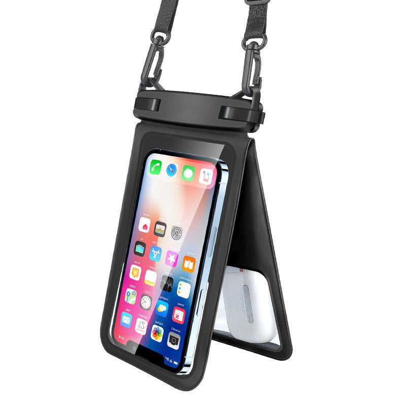 Double Compartiment Téléphone Sac imperméable pour la natation de plage