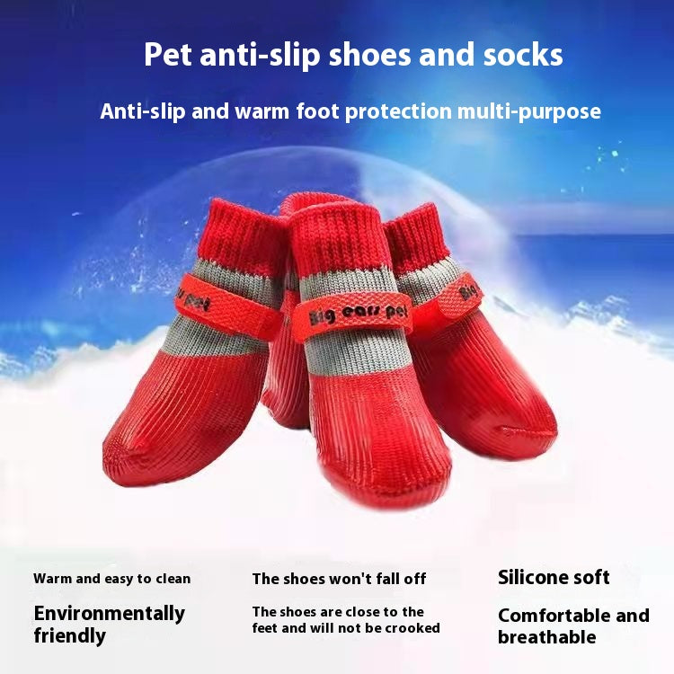 Pet Dog Soft Bottom Anti-rayure Anti-Dirty Shoe Cover