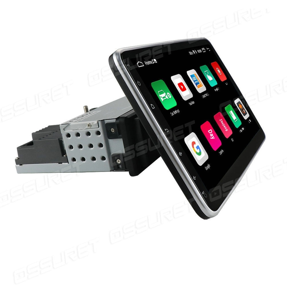Android Grand écran 101 pouces Universal Rotation Shaking Head Doll pour voiture tout-en-un Navi