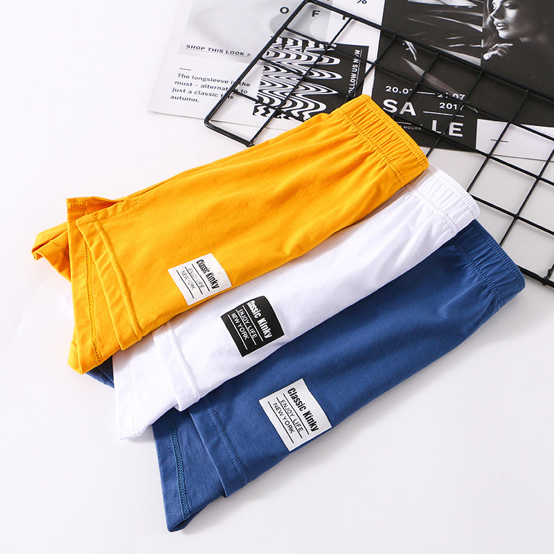 Sous-vêtements homme coton imprimé respirant Boxer grande taille