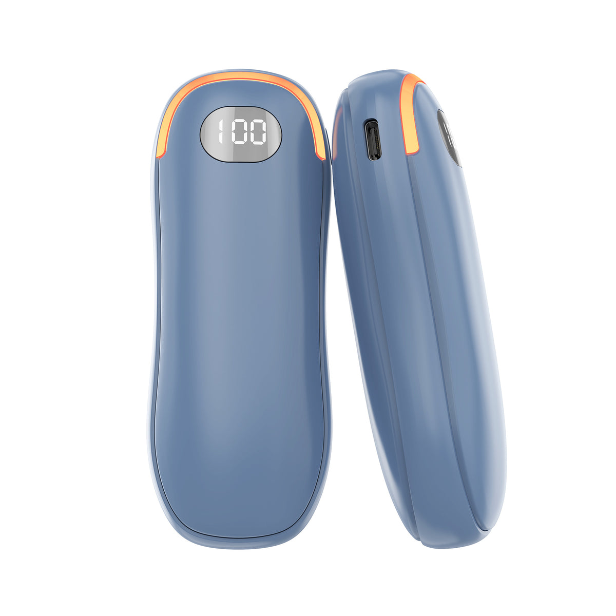 Power Bank Hand Warmer Affichage numérique Régulateur de température Double face chauffant Pad