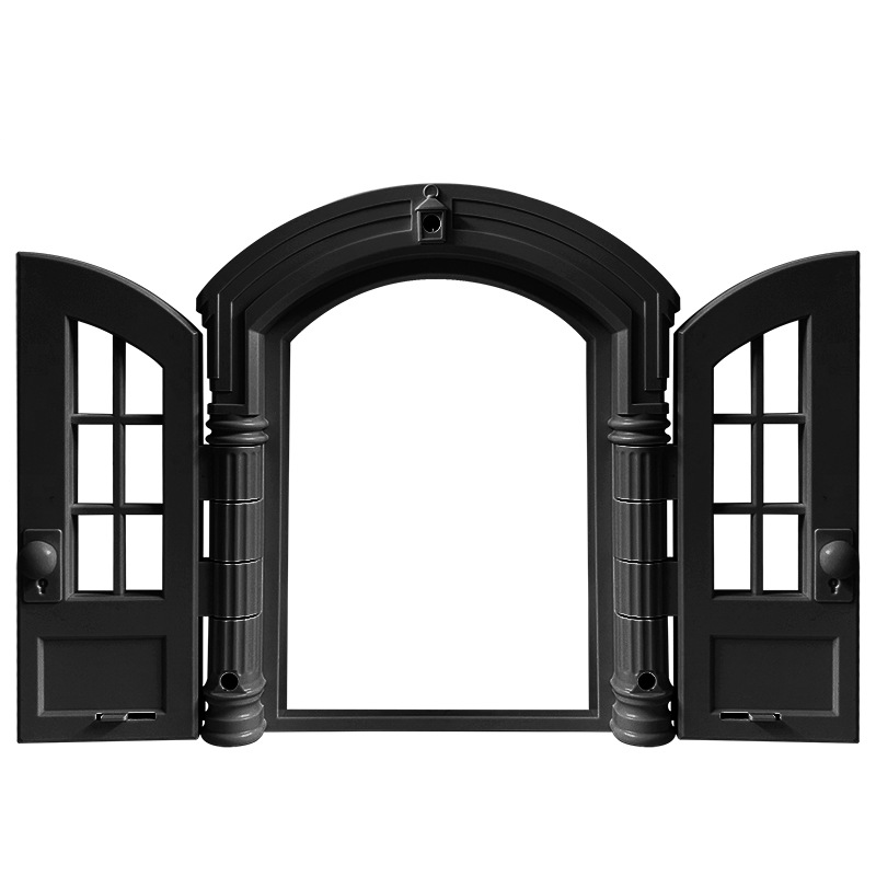 Interior cat flap door
