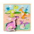 Cartoon pour enfants Wooded 3d 3d Puzzle Modèle Jouets éducatifs