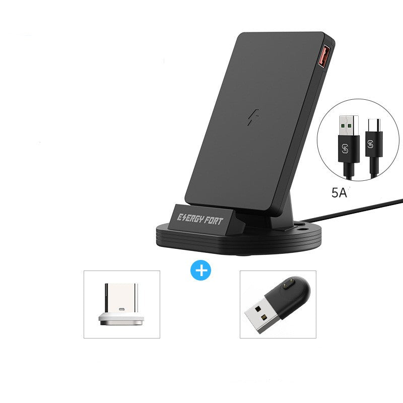 Téléphone mobile Rechargeur sans fil à absorption magnétique rapide