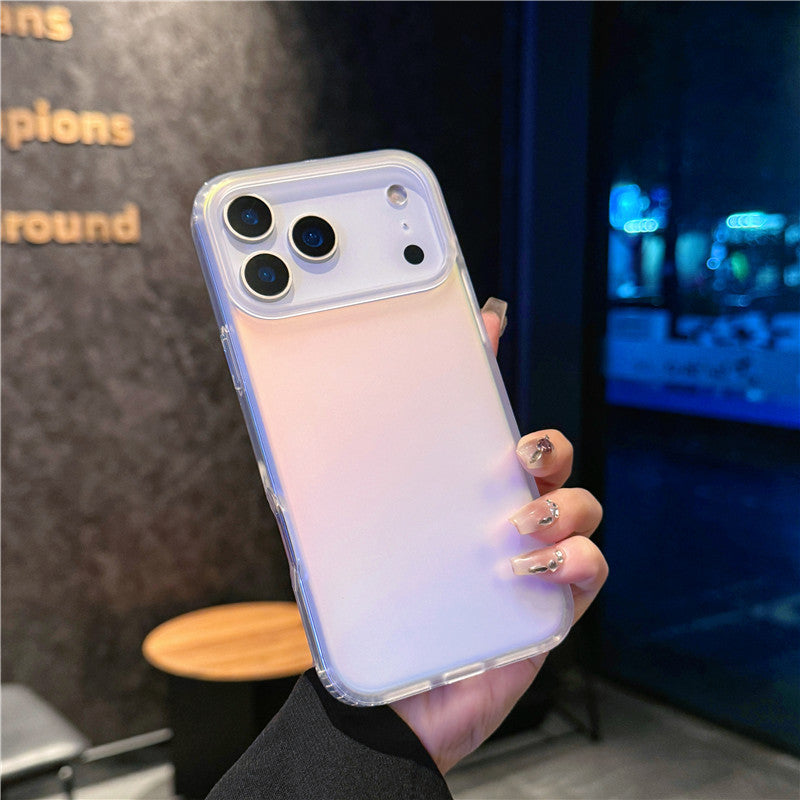 Cas simple de téléphone gelé à gradient laser