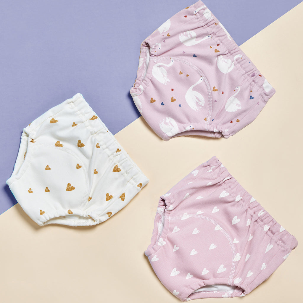 Pantalon d'entraînement pour bébé Gauze Pure Coton Breathable 3 Pack