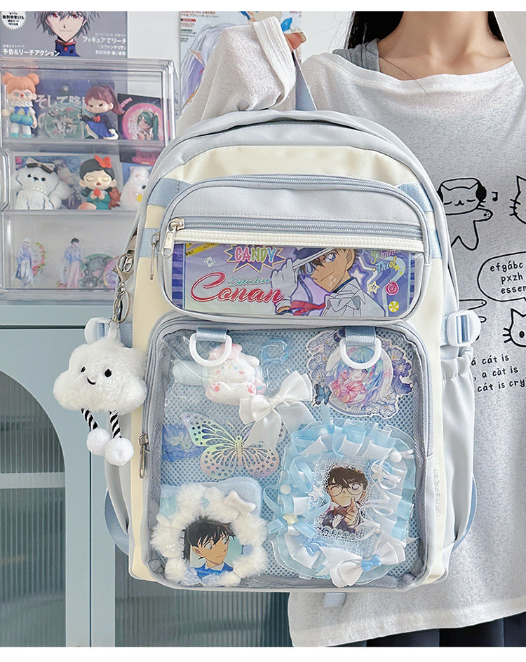 Sac à dos polyvalent japonais Sheer Léger Simple