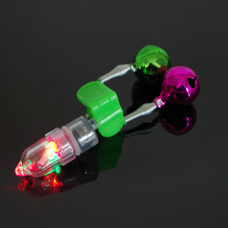Pêche Bell Induction lampe clignotant Holder nuit Pêche LED Alarme lumière