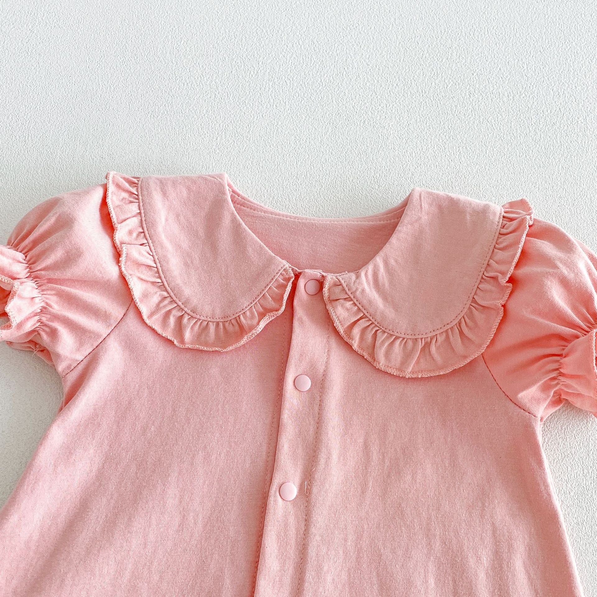 Robe à manches courtes pour bébés