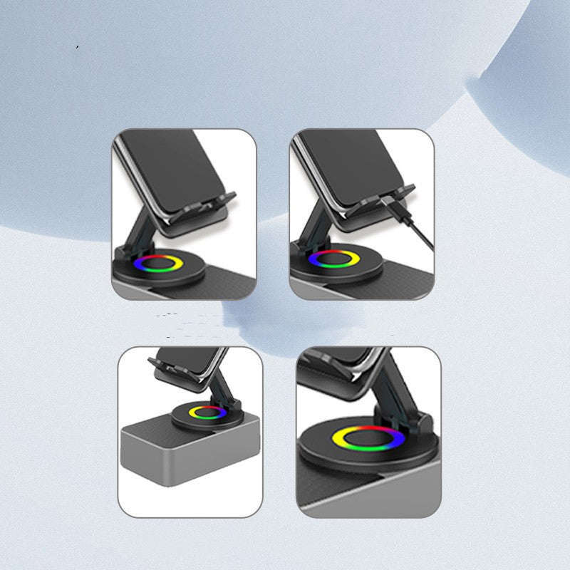 Tablette de bureau Live Stream Stand Petit haut-parleur